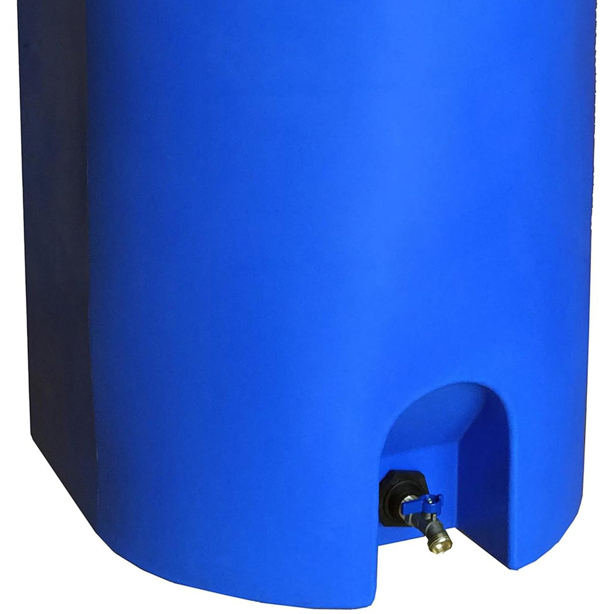 WaterPrepared 55 Gallon Unique Stackable Utility Water Tank, Blue