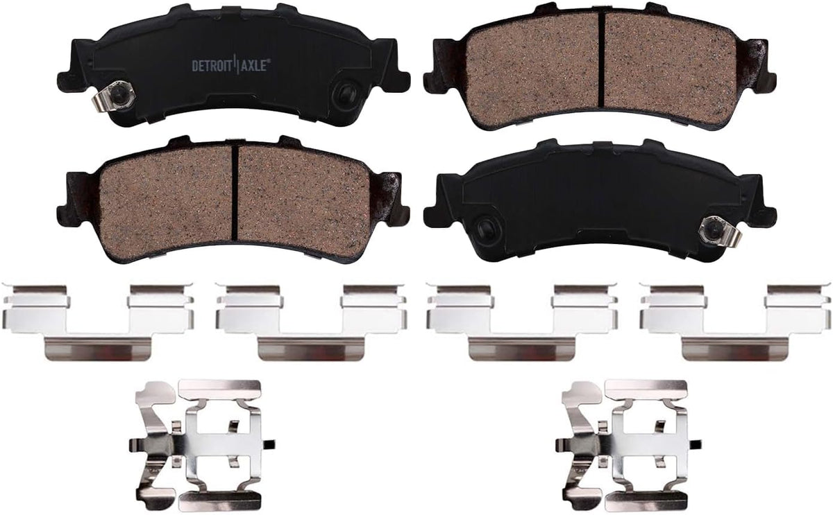 Detroit Axle - Rear Brake Kit for 1999-2006 GMC Sierra Chevy Silverado 1500