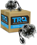 TRQ Front Wheel Bearing & Hub Assembly Set