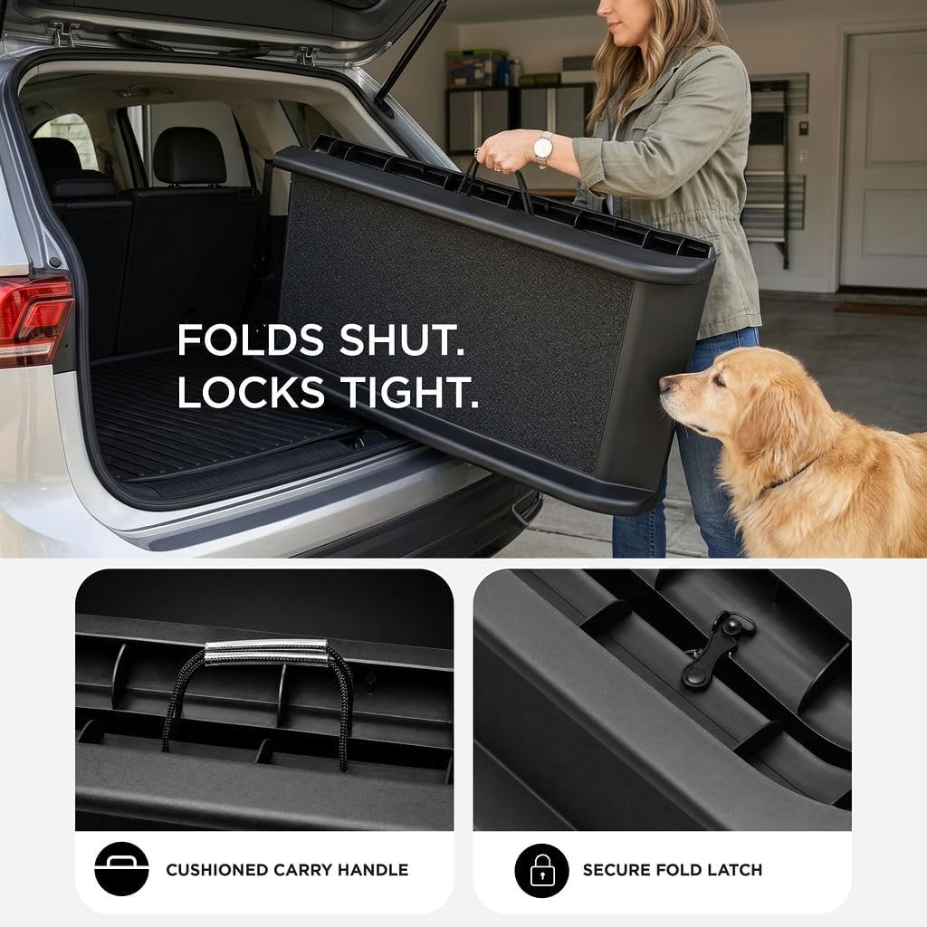 Dog Ramp for Car, 62" Long & 16" Wide Portable Dog Ramps