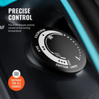 PurSteam SteamBurst+ Steam Iron, Ceramic Soleplate, Self-Clean, Anti Drip