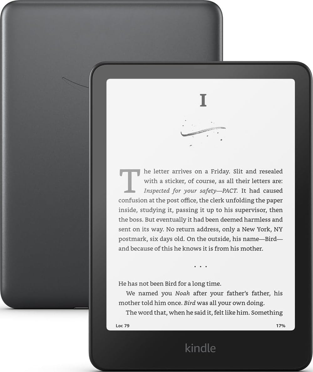 Kindle Paperwhite Signature Edition 32GB (2024 model) – Auto-adjusting front light, wireless charging, and weeks of battery life – Metallic Black