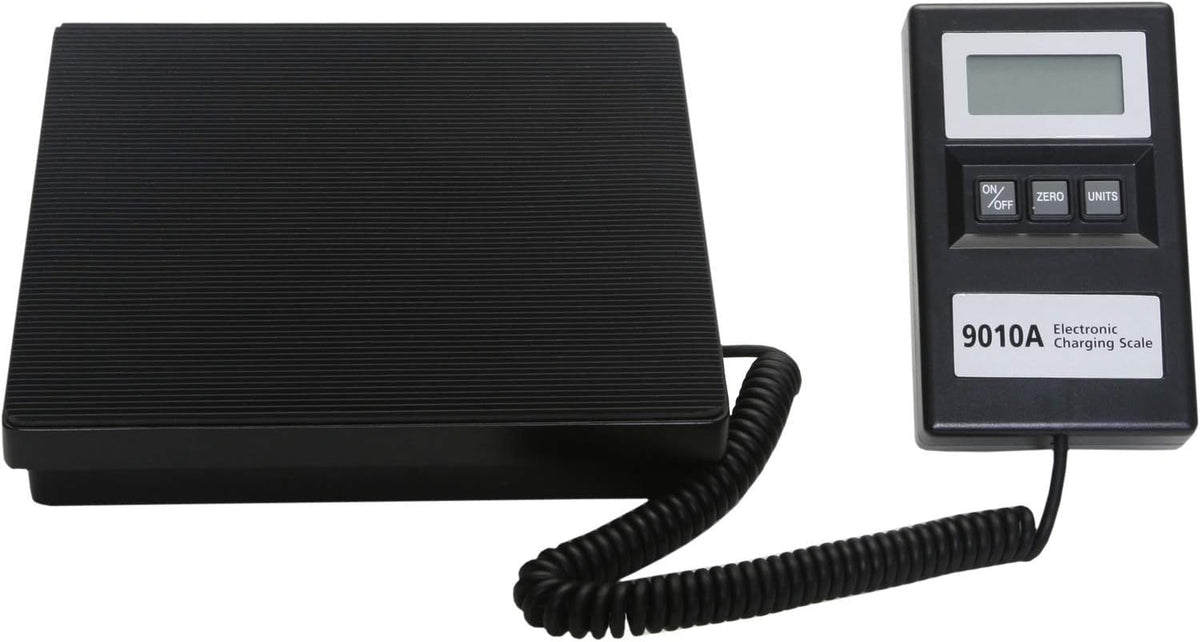 Robinair TIF9010A Slimline Electronic Refrigerant Scale, 110 lb. Capacity