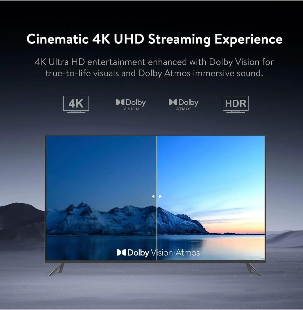 IT'S BRAZILIAN onn 4K Pro Streaming Device, Google TV with Gemini* - Ultra-Fast Streaming, Stunning 4K UHD, 32GB Storage, 3GB RAM, Dolby Vision &
