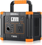 Portable Power Station 330W, GRECELL 230.88Wh Solar Generator