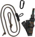 MUDDY Safeguard Youth Combo Safeguard Harness, Lineman's Rope, Tree Strap, Suspension Relief Strap, & Carabiner Super Light Easy-to-Use 360-degree