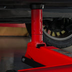 BIG RED Torin Hydraulic Trolley Service/Floor Jack with Extra Saddle (Fits: SUVs and Extended Height Trucks): 3 Ton (6,000 lb) Capacity, Red
