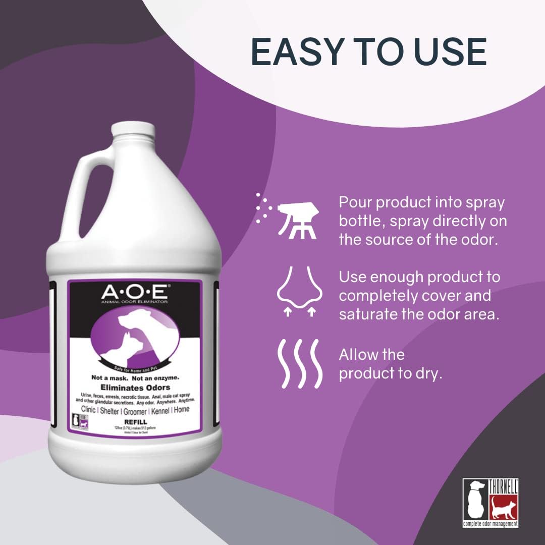 Odorcide Animal Odor Eliminator Refill, 128 oz