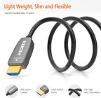 8K HDMI 2.1 Fiber Optic Cable, CL2 Rated, 48Gbps, 8K60, 4K120, 50FT