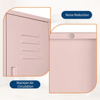 Garvee Lockable Metal Locker Cabinet, 39''h Metal Storage Cabinet with Lock