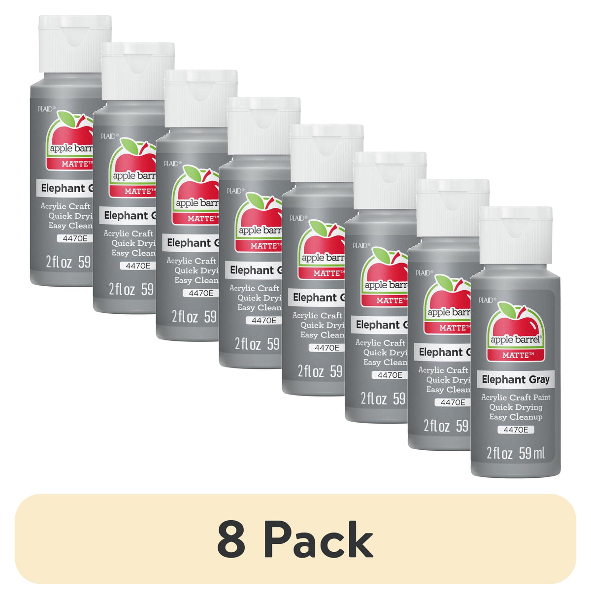 Apple Barrel Acrylic Craft Paint, Matte Finish, 2 fl oz