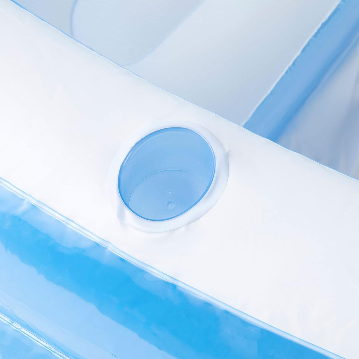 INTEX Round Family Lounge Inflatable Swimming Pool for Kids and Adults