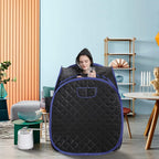 Portable Steam Sauna, Full Body Home Sauna Spa, Pop-up Design, 120V