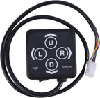 6 Plugs Membrane Switch Snow Plow Touch Pad Controller 22154 22690 56462 Compatible with Meyer E47 E57 E60 Snow Plows for Buyers 1306083 1306901