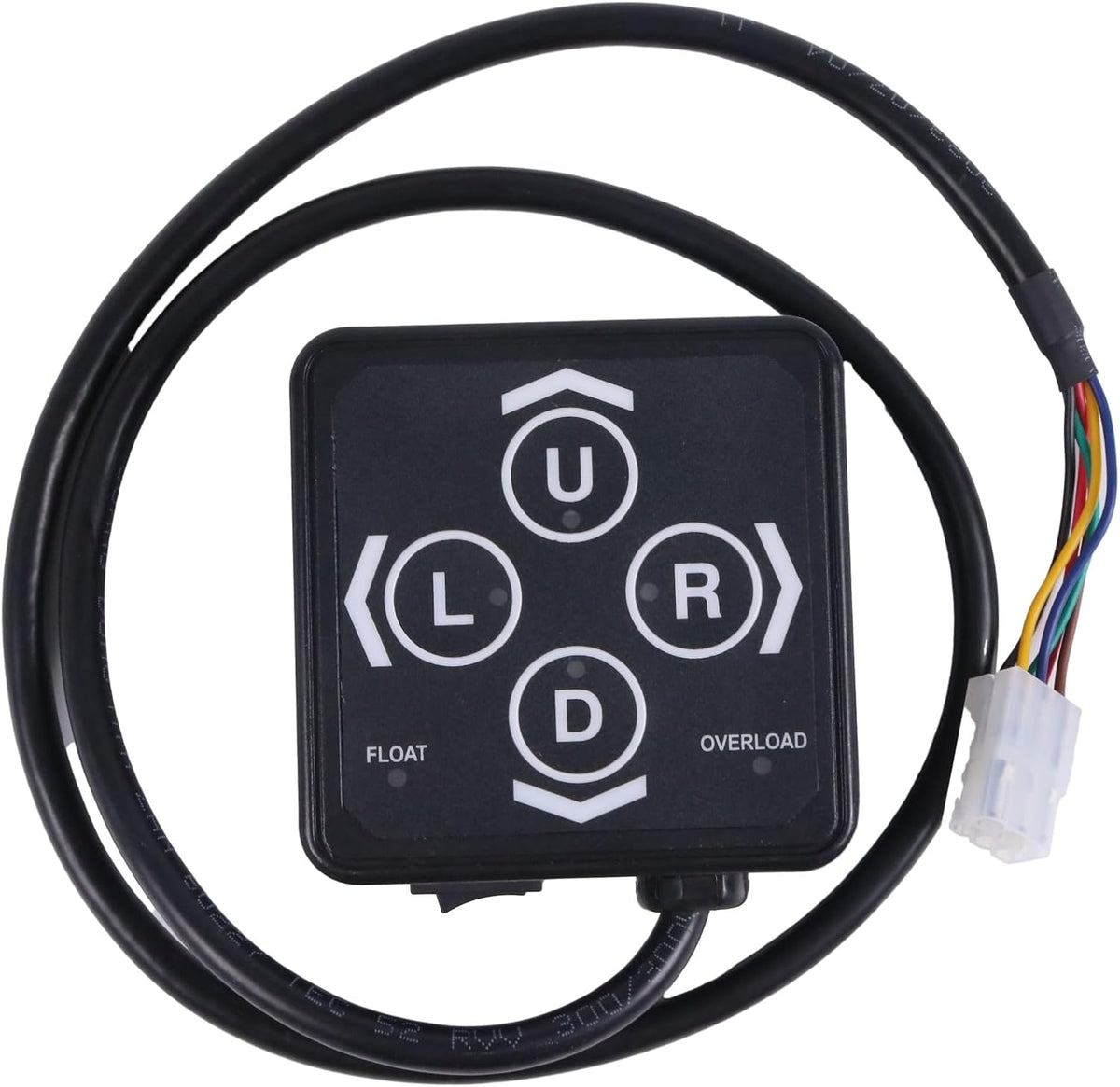 6 Plugs Membrane Switch Snow Plow Touch Pad Controller 22154 22690 56462 Compatible with Meyer E47 E57 E60 Snow Plows for Buyers 1306083 1306901