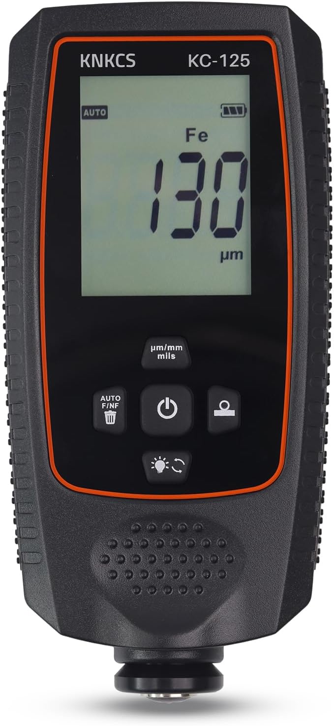 Paint Thickness Gauge for Cars - Accurate Mil Thickness Gauge for Iron/Aluminum/zinc Car Body Filler Tester for Used Car Buyers & Auto Body Shops