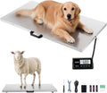 VEVOR Livestock Scale 660 lbs, Large Animal Scale for Dogs, Pigs, Goats