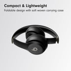 Beats Solo 4 - Wireless On-Ear Bluetooth Headphones, Up to 50-Hour Battery Life, Ultra-Lightweight Comfort, Powerful and Balanced Sound, Apple &