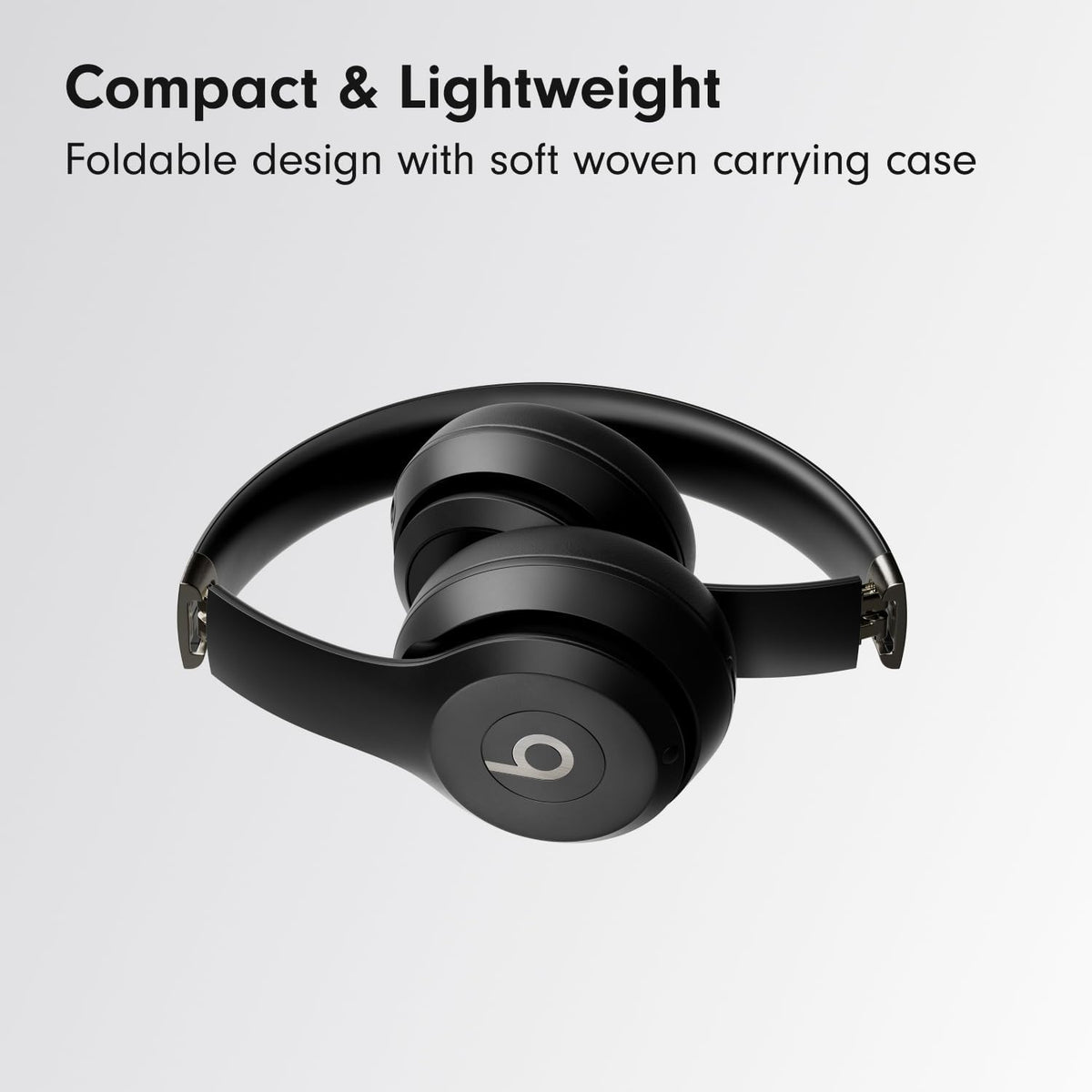 Beats Solo 4 - Wireless On-Ear Bluetooth Headphones, Up to 50-Hour Battery Life, Ultra-Lightweight Comfort, Powerful and Balanced Sound, Apple &