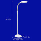 Verilux SmartLight Full Spectrum LED Floor Lamp with Adjustable Brightness