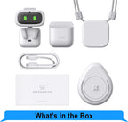 EMOPET Aibi Pocket Pet - Wearable Robot | ChatGPT Powered AI Companion with Voice Commands, Emotional Interaction, Singing & Dancing | Magnetically
