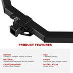 APS Trailer Hitch Receiver, 2" Tow Hitch for Silverado&Sierra 1500