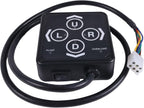6 Plugs Membrane Switch Snow Plow Touch Pad Controller 22154 22690 56462 Compatible with Meyer E47 E57 E60 Snow Plows for Buyers 1306083 1306901