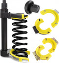 MacPherson Strut Spring Compressor Tool, Impact Wrench Rated, 3 Fork Sizes