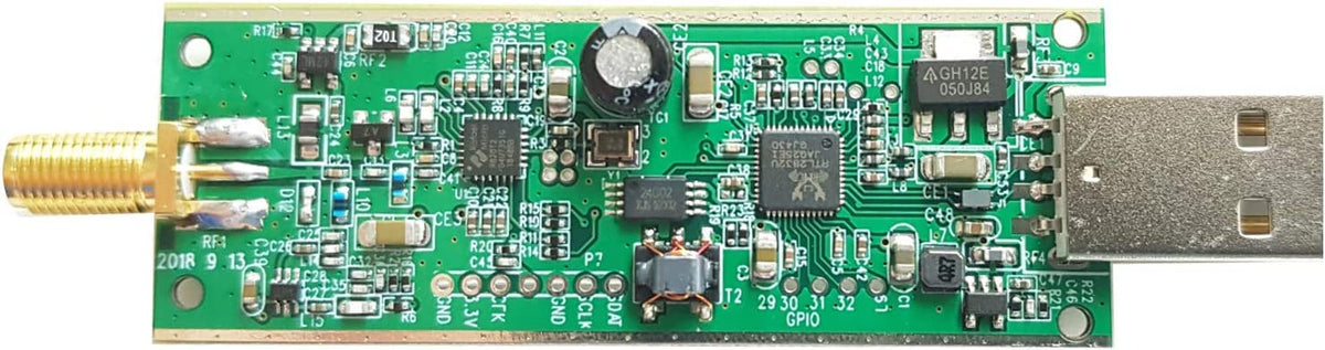 RTL-SDR Blog V3 R860 RTL2832U 1PPM TCXO SMA Software Defined Radio (Dongle Only) (Black)