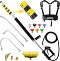 JANZ 24 FT Pressure Washer Telescoping Wand with Extension Wands