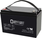 Mighty Max Battery 12V 125AH SLA Battery for Zoeller 508 Aquanot Backup Sump