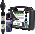 UView 560000 Automotive Combustion Leak Test Kit for Cylinder and Gaskets Heads and Gas/Diesel Engine Block Leaks, Dual-Chamber Tester Filters