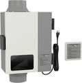 4 Inch Dryer Vent Booster Fan, 160 CFM, Auto On/Off, Plug-In