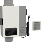4 Inch Dryer Vent Booster Fan, 160 CFM, Auto On/Off, Plug-In