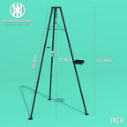 Tripod Game Hoist, 500lb Capacity Deer Hanger with Manual Winch Gambrel