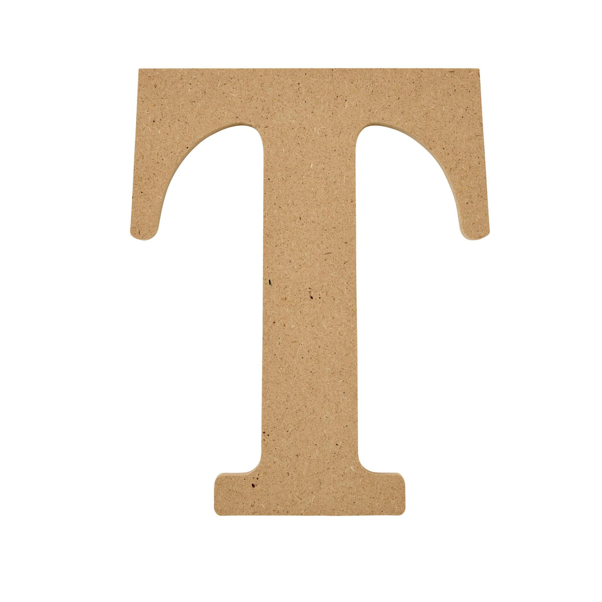 Plaid Unfinished Wood MDF 5" Letter for DIY Arts and Crafts