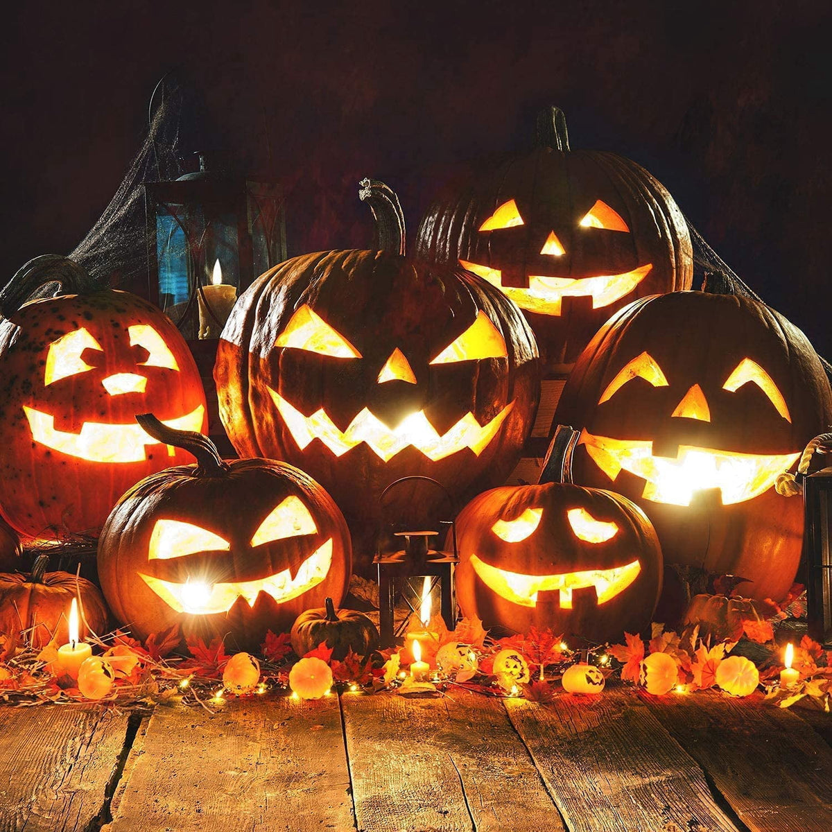 15 Pieces Halloween Pumpkin Carving Kit + Hammer, Professional Stainless Steel Carving Punchers Tools Set, Pumpkin Cutting Sculpting Tool for Halloween Decoration Jack-O-Lanterns