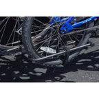Hyper Tough 80 lbs. Capacity Foldable Hitch-Mount Platform 2-Bike Car Rack 10104071