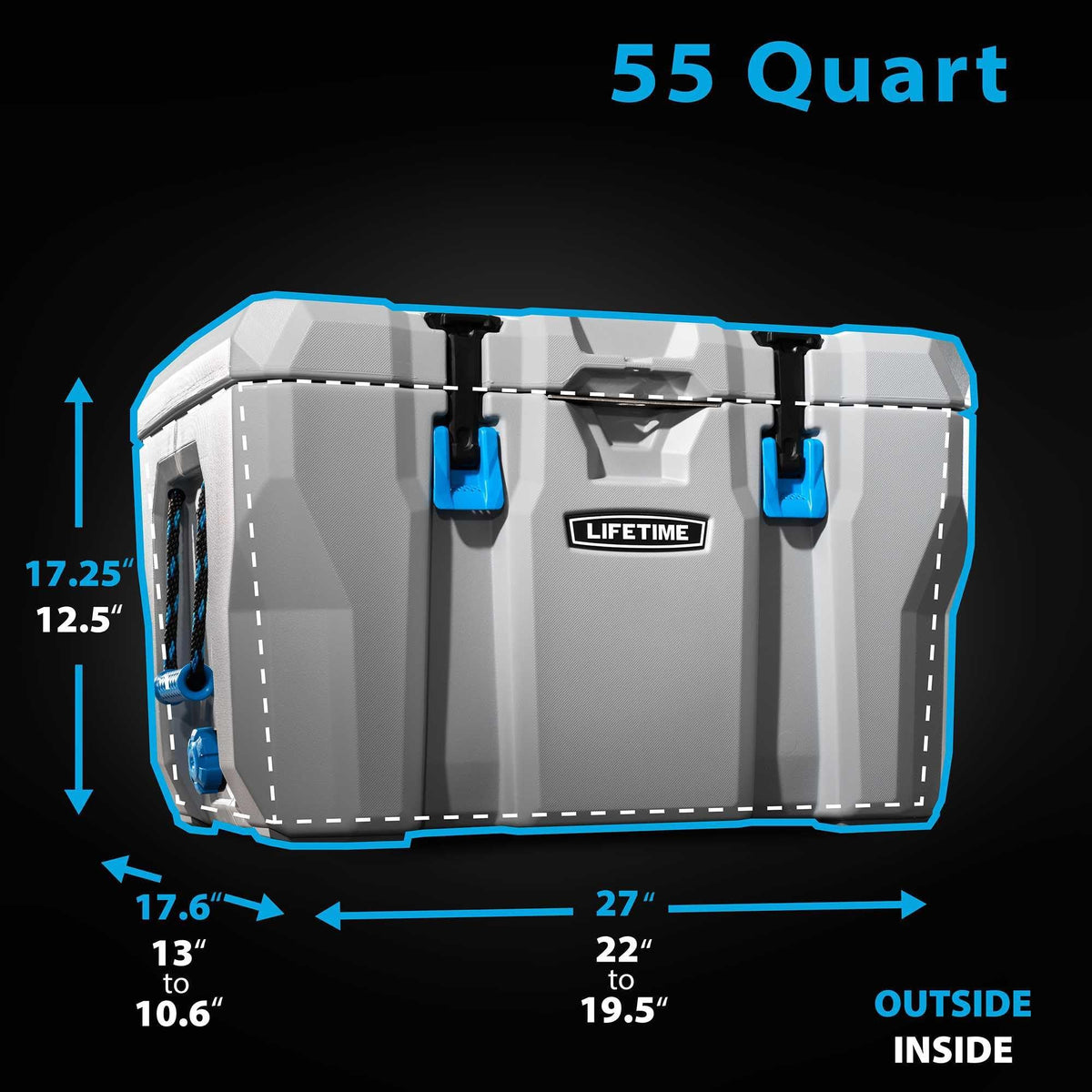 LIFETIME Hard Cooler High Performance Ice Chest