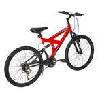Dynacraft Gauntlet Boys 24" Mountain Bike, For Ages 12+, Red