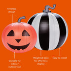 FUNBOY Inflatable Pumpkin Halloween Decorations Outdoor, 2-Pack