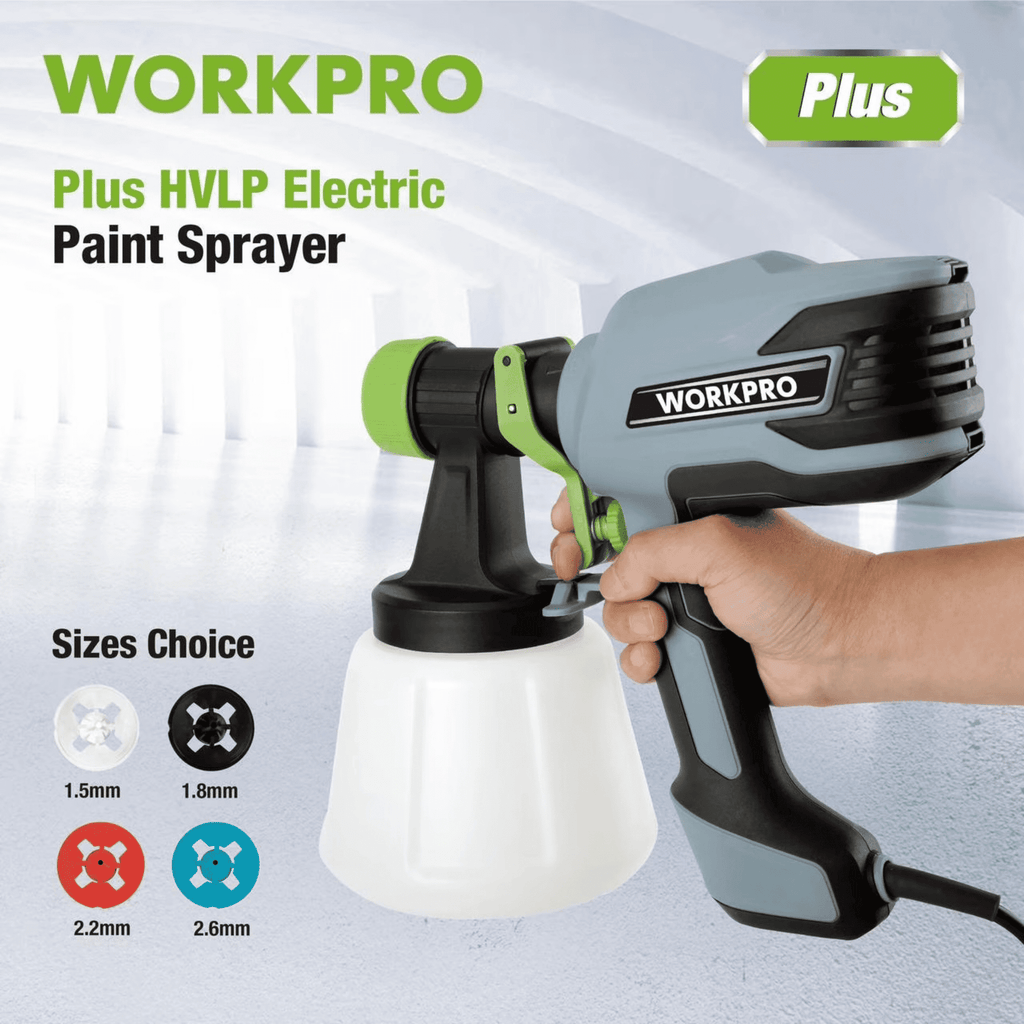 WORKPRO Plus 14GPH Electric Paint Sprayer, 120 Volt, Model 2234, New
