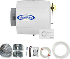 AprilAire 500M 12-gal. Whole-House Small Bypass Evaporative Humidifier with Manual Control for up to 3,600 sq. ft. + AprilAire Model 5843 Humidifier