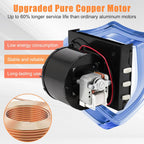 S97017063 Heater Blower Motor Assembly Replacement for Broan NuTone 655, 655-C, 655-B, 655-A, 655F, 656, 658, 659, 695, 695-B, 695-D, HFL695 Bathroom
