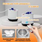 Manastin 2 Person Portable Steam Sauna for Home, 1 or 2 Person Full Body Home Spa with 2 Foldable Chairs,9 Levels of Sauna Tent with Remote Control