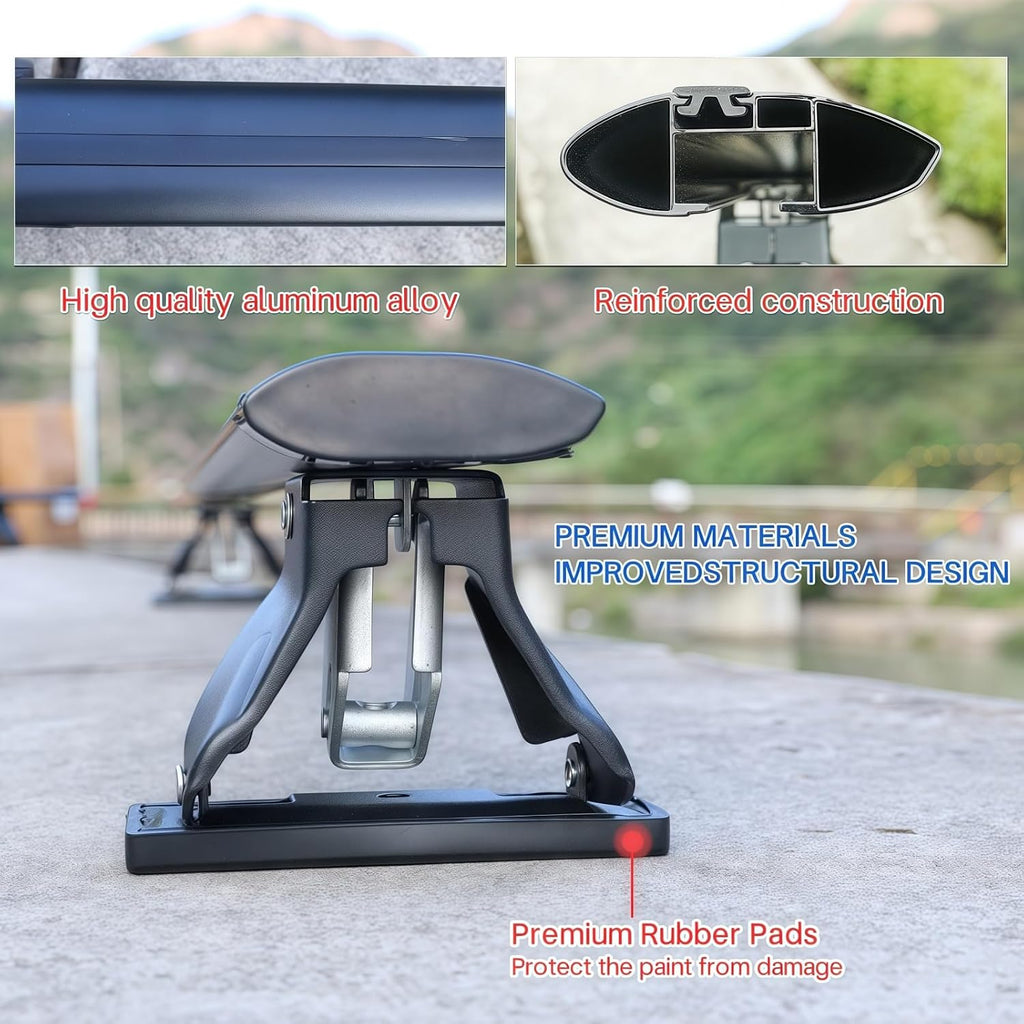 51" Universal Car Roof Rack Cross Bars, Capacity Roof Rack for Bare Roof