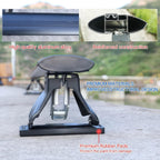 51" Universal Car Roof Rack Cross Bars, Capacity Roof Rack for Bare Roof