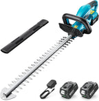 SEESII 20" Hedge Trimmer Cordless with 2× 4.0Ah Battery, Lightweight Design