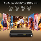 Blu Ray DVD Player Dolby Digital TrueHD/DTS and 1080P Full HD