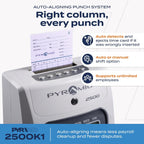 Pyramid Time Systems 2500 Auto-Aligning Time Clock Bundle [2500K1]